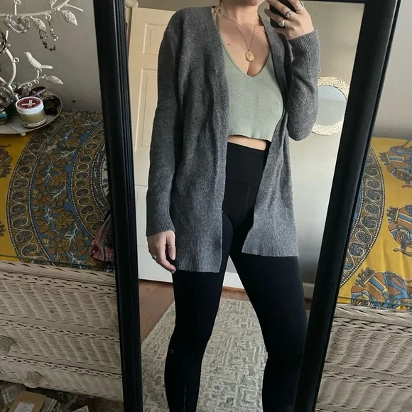 Madewell Sweaters Madewell Gray Cardigan Poshmark